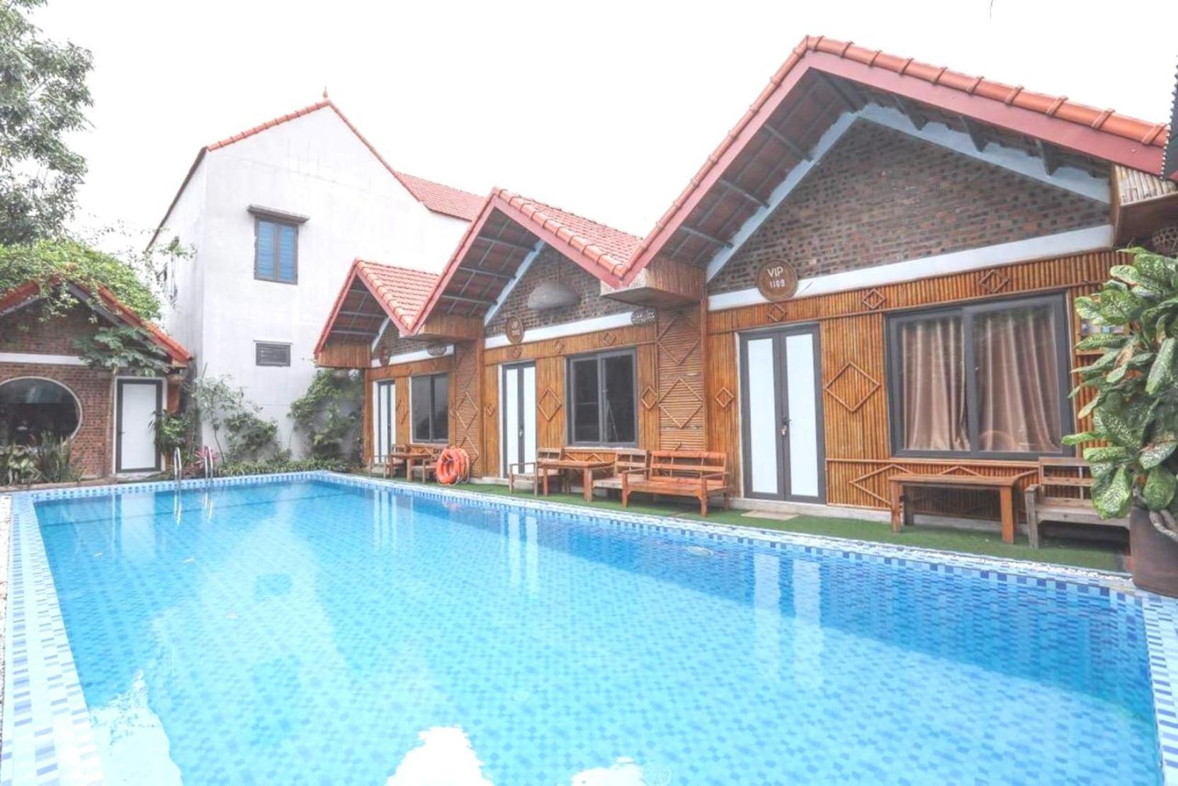 Tam Coc Charming Bungalow Bed & Breakfast Ninh Binh Dış mekan fotoğraf